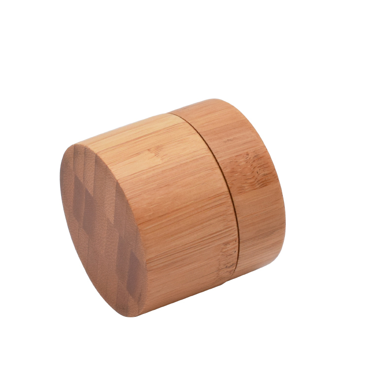 Bamboo storage jar