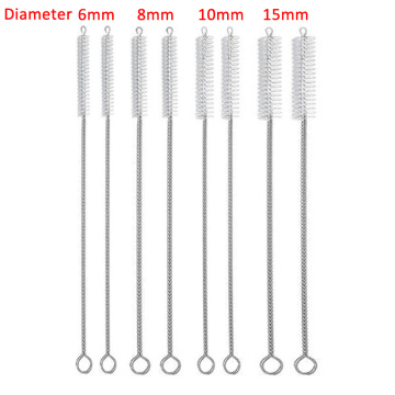 4Pcs/10Pcs Straw Cleaning Brush Reusable Eco-Friendly Stainless Steel Drinking Straw Cleaner Brush Set Soft Hair Cleaning Tool