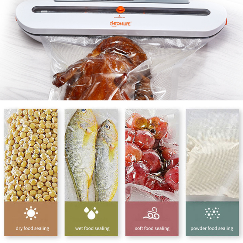 Tintonlife 100pcs/lot Vacuum Bags for Food Vacuum Sealer Packing Machine Food Storage Bag With Food Grade Material