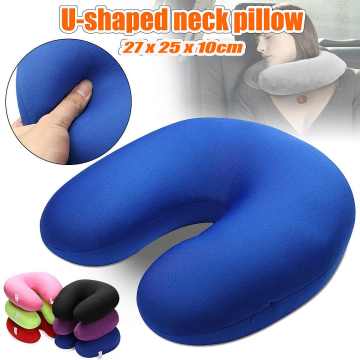 U Shaped Travel Pillow Neck Car Head Rest Cushion for Travel Office Nap Head Rest Cushion Neck Pillow