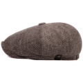 Male berets Ivy Hat Big Head Man Spring Summer and Autumn Newsboy Cap Wool Beret Caps Winter Felt Flat Caps 56-58cm 58-60cm