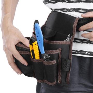 3 Layers Multi-function Tool Waist Bag Pouch Belt Waist Pocket Outdoor Work Hand Tools Hardware Storage Electrician Tool