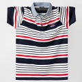 Men Polo Shirt Summer Men's Casual Breathable Plus Size 5XL 6XL Striped Short Sleeve Polo Shirt Pure Cotton Fashion Men Clothes