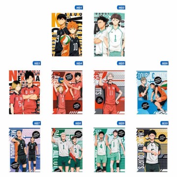 Vintage Japanese Anime Haikyuu!! Retro Poster Kraft Paper High Quality Home Room Art Print Wall Stickers