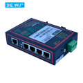 TXI173 5 Ports Industrial Iron Case Ethernet Switch 10/100Mbps Rj45 Signal Strengthen Vlan Network Switch