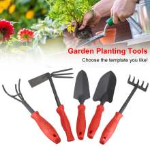 2020 New Steel Garden Planting Tools Rake Flower Shovel Fork 3/5 Pronged Rake Trowel Shovel Hoe Durable Multi Farm Tool