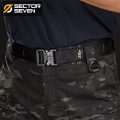 Sector Seven Rapid Release Belt Men's Tactical Heavy Duty Nylon Knitted Belt Military Combat Waist Belt EDC