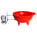 Waltmal Outdoor Hot Tub in Red