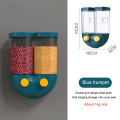 Sealed-Storage-Box Dispenser Crisper Food-Containers Measure Storage Bottles Jars Tank Kitchen-Tool Grains Cereals Wall-Hanging