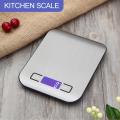 Stainless Steel Digital Usb Kitchen Scales 5kg / G Electronic Precision Post Nutrition Scale For Cooking Baking Measuring Tools
