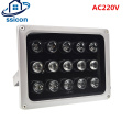AC220V CCTV LEDS IR illuminator infrared lamp 15pcs Array Led IR Outdoor Waterproof Night Vision CCTV Fill Light for CCTV Camera