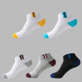10 Pcs=5Pairs Classic Men Socks Summer Breathable Sports Cotton Short Socks Autumn Winter Male Deodorant Socks EU 39-43 Meias