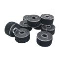 36PCS Sewing Bobbins Black Polyester Sewing Thread Transparent Plastic Bobbin And Bobbin Clamps Sewing Machine Accessories Set