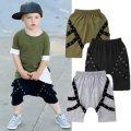 1-5T Toddler Kid Baby Boy Girls Harem Pants Shorts Leggings Fashion Chain Hip Hop Pants