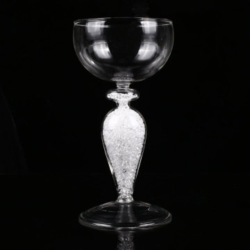 New Creative Transparent Wine Glass Cup Beer Juice High Boron Martini Cocktail Glasses Decorations Gothic Drinkware Perfect Gift