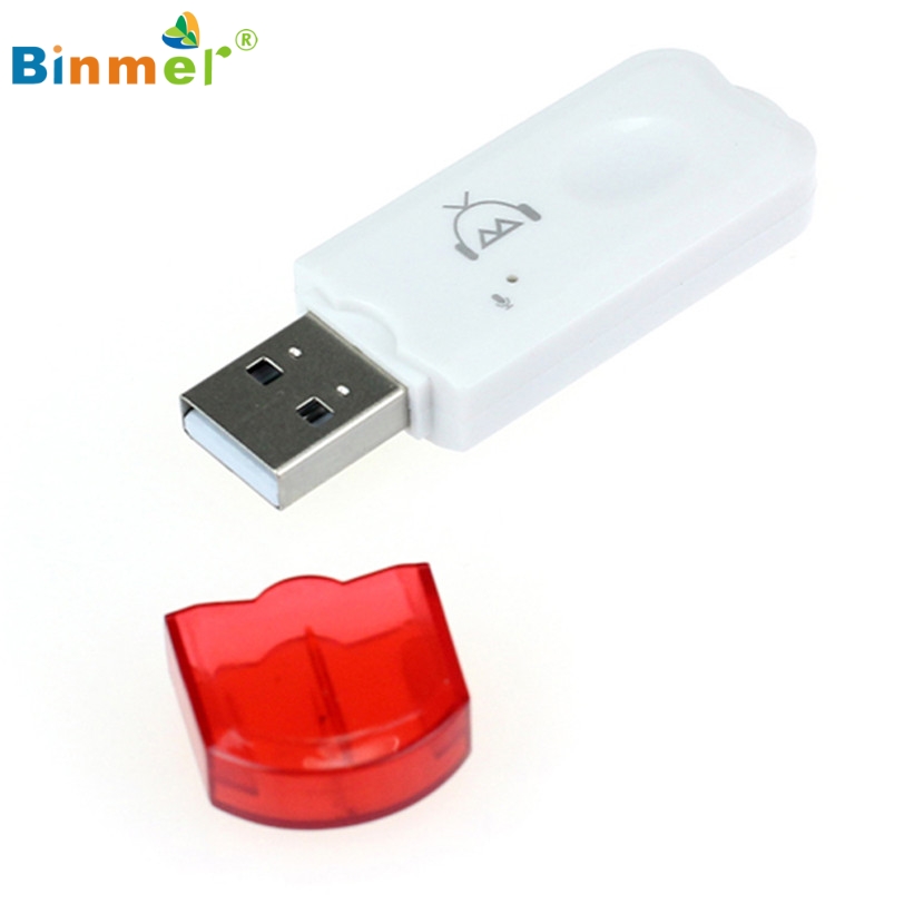 Binmer Music Receiver Adapter Wireless USB Bluetooth Stereo Audio For iPhone Jan 11 MotherLander