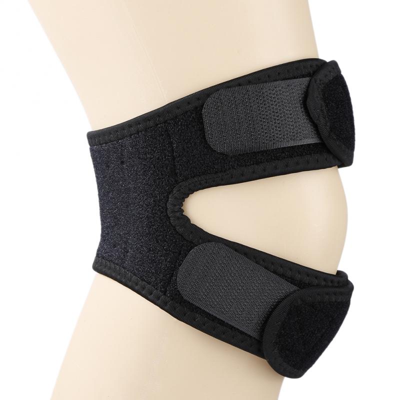Sports Safety Accessories Elbow Knee Pads Brace Pad Sports Knee Pad Wrap Band Double Patella Tendon Support Strap Protector