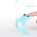 LeadingStar Cartoon Animal Dental Glue Grinding Stick Baby Food Grade Bite Toys