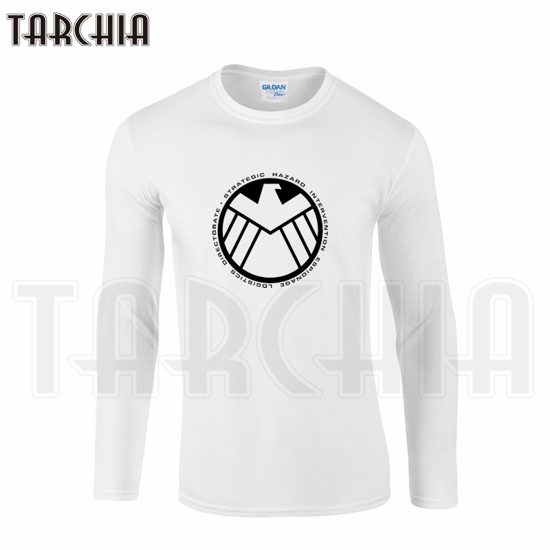 TARCHIA Brand Strategic Homeland Intervention Enforcement Logistics Division Men Clothing Tee Long Sleeve T-Shirt Cotton Plus