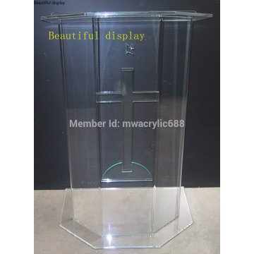 pulpit furniture Free Shipping Beautiful Price Reasonable Clean Acrylic Podium Pulpit Lectern acrylic podium plexiglass