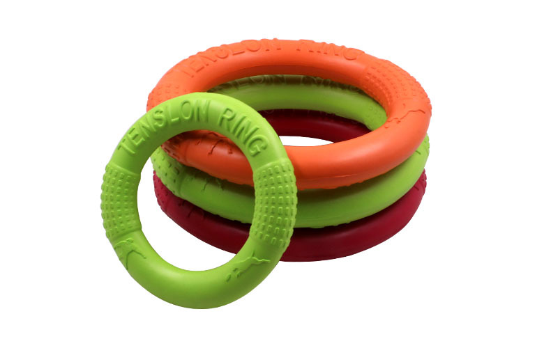 Dog Toys Pet Flying Discs Dog Training Ring Puller Resistant Bite Floating Toy Puppy Outdoor Interactive Game Playing Products