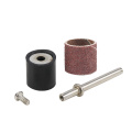 XCAN Sanding Drum Set #80#100#120 Grit with 6.35mm 12.7mm Sanding Mandrel for Dremel Rotary Tools Abrasive Tools Sanding Bands