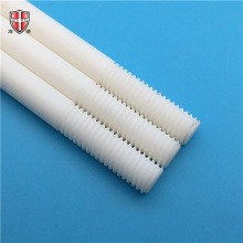 abrasion resistant 99% alumina ceramic thread rod shaft