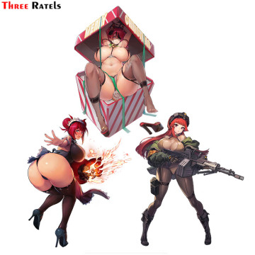 Three Ratels FC996 hentai waifu anime fotia last origin game for saab stickers car sticker auto accessories Anti Scratch Film