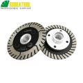 SHDIATOOL 1pc 3" Diamond Dual Saw Blades with flange 75MM Granite Marble Concrete Cutting Grinding Disc