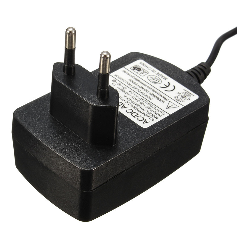 1 Pcs EU Plug AC 110-240V To DC 24V 1A Black Super Ultrasonic Mist Maker Plug Power Adapter Home Appliance Parts High Quailty