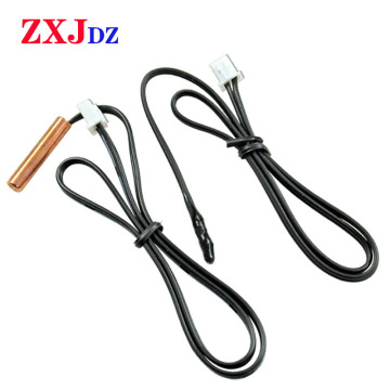 Air conditioning temperature sensor 5K 10K 15K 20K 25k 50K Air Conditioner Tube Sensor rubber head copper head