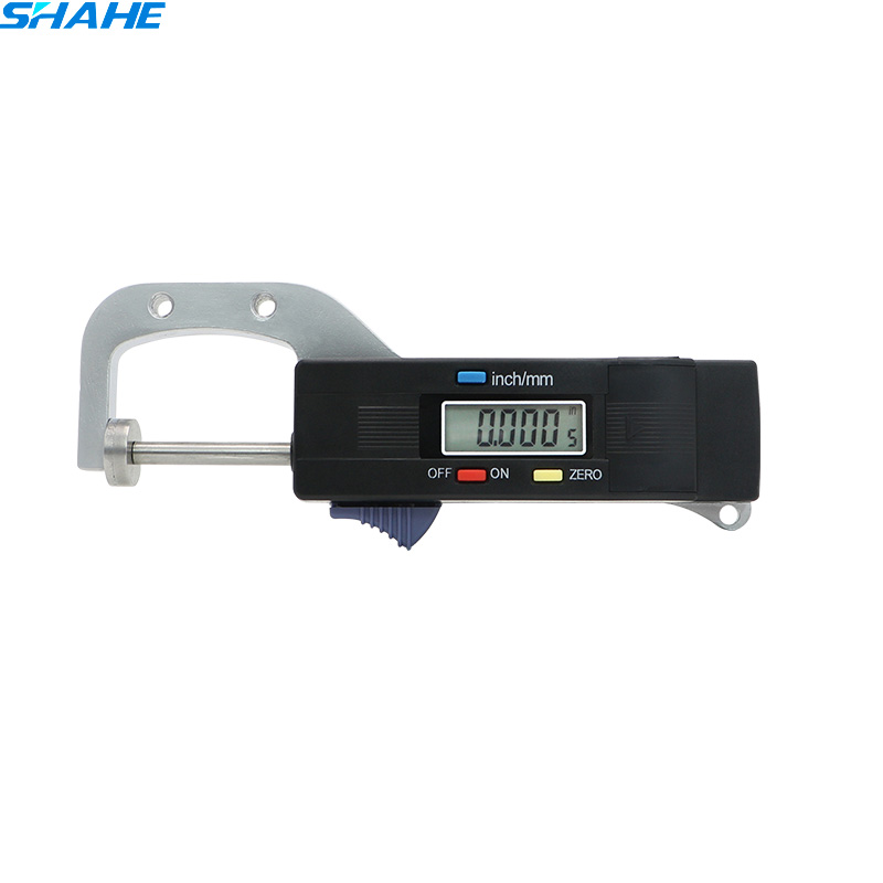 0-25.4mm Digital Horizontal Thickness Gauge 0.01mm Jewelry Pearl Ruler Round Diameter Metal Measuring Thickness Meter Micrometer