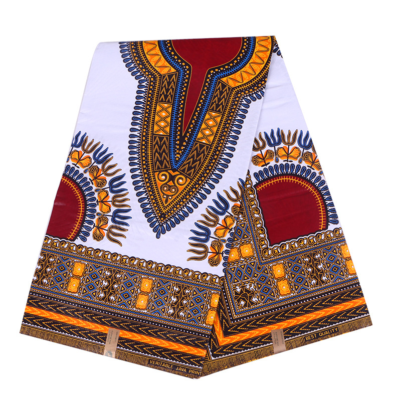 Ankara Africain Printed Batik Fabric Real Wax Loincloth Sewing Material for Wedding Dress Designer Patchwork Tissu Top Cotton