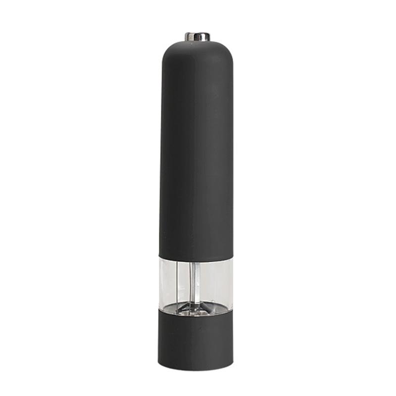 Electric Salt Spice Herb Mills Pepper Mini Hand Grinder with LED Light Pepper Grinders Miller Kitchen Tools Cooking Accessories