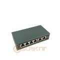 DSLRKIT 6 Ports 4 PoE Injector Power Over Ethernet Switch Without Power Adapter