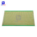 diymore 1 Piece 15x20cm Single Sided Prototype Universal Printed Circuit Board DIY Soldering Green PCB Board for Arduino