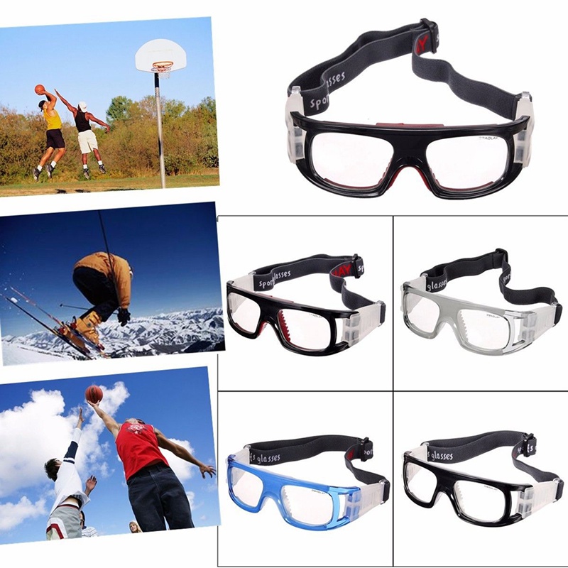 Professional Anti Bow Basketball Glasses PC Frame Anti Down Training Supplies Badminton Sport Eyewear Frame Outdoor Cycling