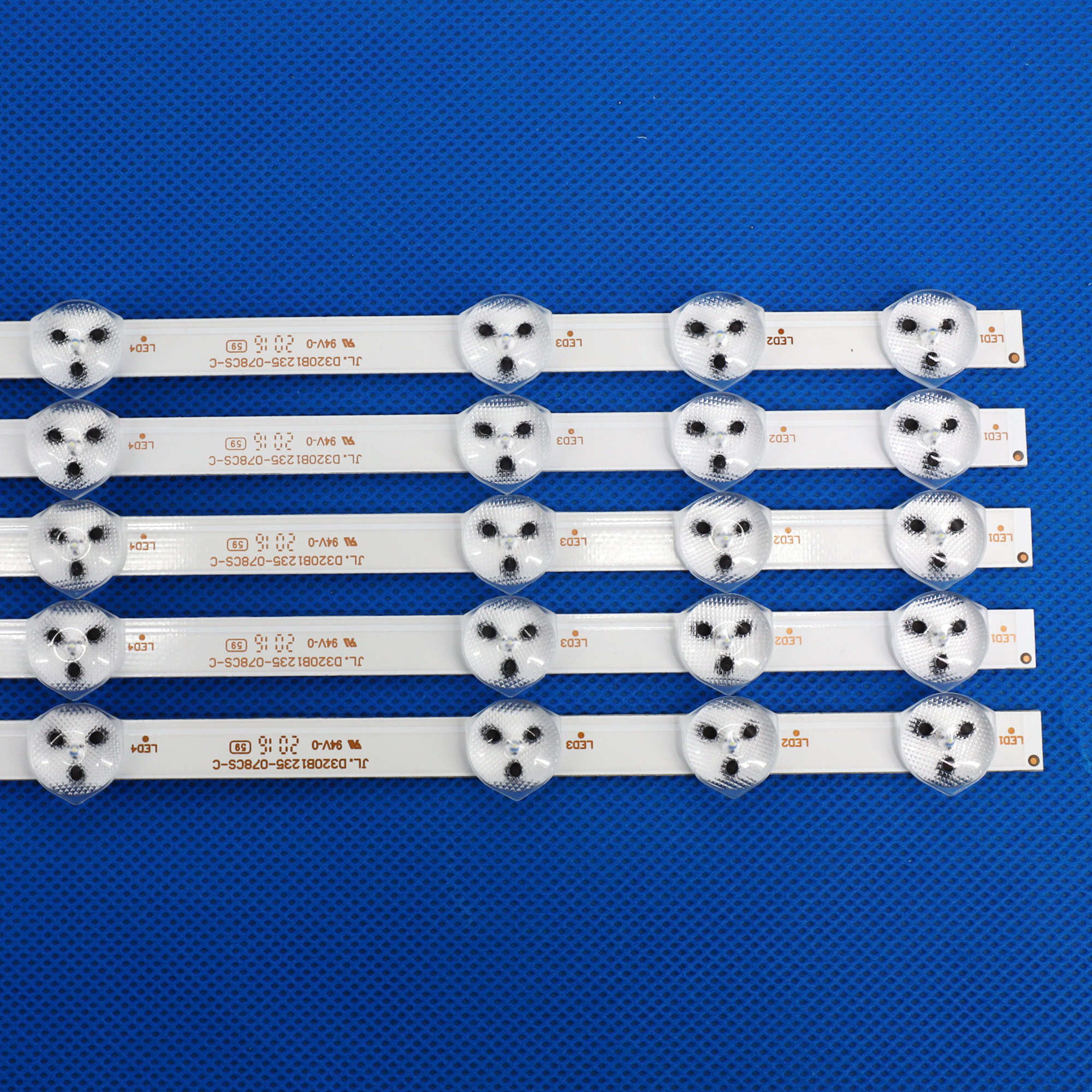 10PCS/set 11LEDs 574mm LED backlight strip compatible for VESTEL 32D1334DB VES315WNDL-01 VES315WNDS-2D-R02 VES315WNDA-01