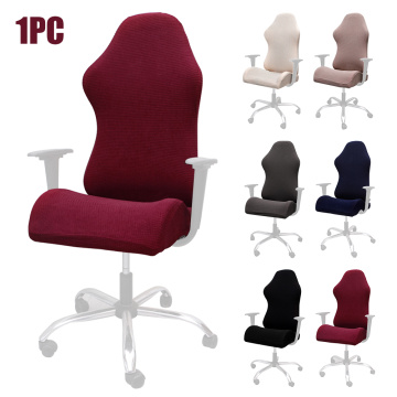 Slipcover Gaming Chair Cover Easy Install Home Office Reusable Washable Polyester Computer Seat Removable Furniture Protector