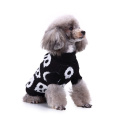 Printing Puppy Dog Sweater Winter Warm Clothing For Small Dogs Christmas Costume Chihuahua Coat Knitting Crochet Cloth Pet Cloth