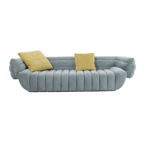 Modern Baxter Tactile Fabric Sofa
