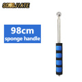 Multi-functional stainless steel sound drum hammer test hammer knock tile wall inspection tools