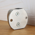 Vacclo 1pc No-punch Door Stopper Stainless Steel Rubber Door Touch Catch Holder Home Anti-collision Door Stops Hardware Tools