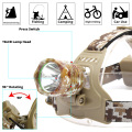 Hunting headlamp 5000LM T6 Led Headlight Camouflage Head Lamp Rechargeable Lantern Lamp Camping Hiking Fishing Light