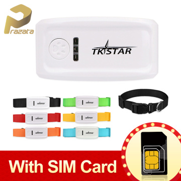 Waterproof Pet GPS Tracker with SIM Card TKSTAR TK909 Tracker Realtime Tracking GPS Pet Tracker Geofence Lifetime Free Web App