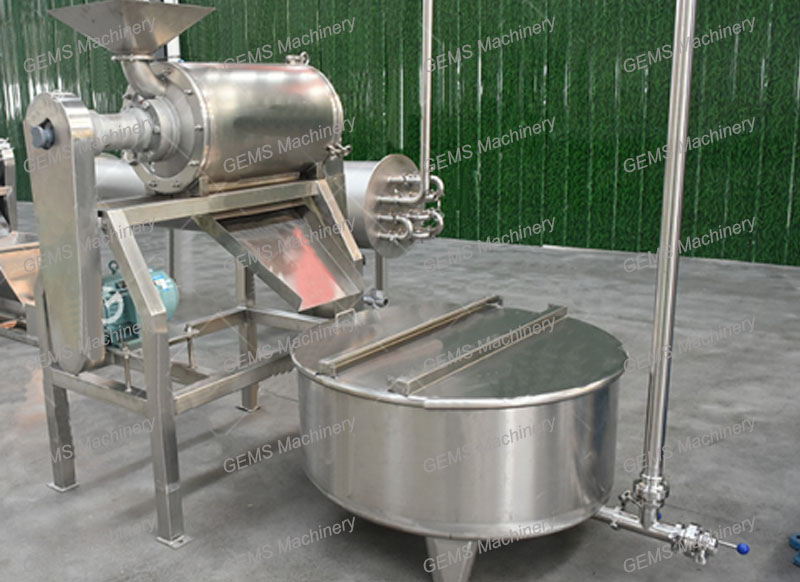 tomato pulping machine