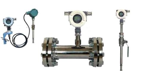 Thermal gas mass flowmeter