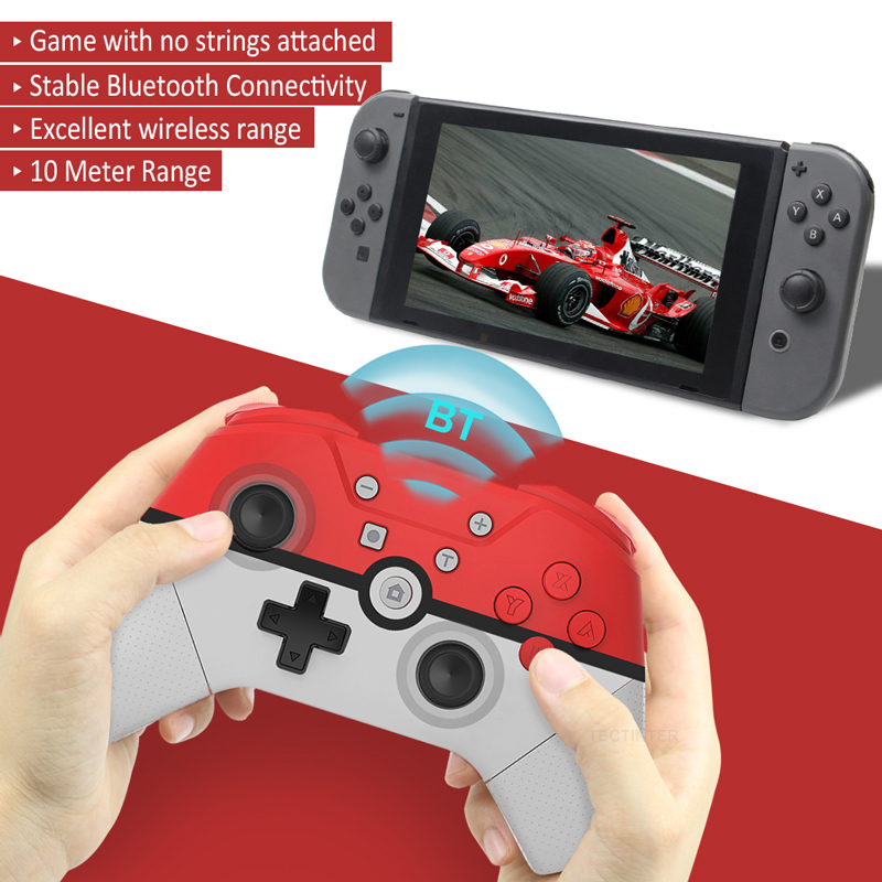 Support Bluetooth Game Controller For Nintendo Switch Pro For NS Pro Wireless Game joystick For Switch PC with NFC 6-Axis