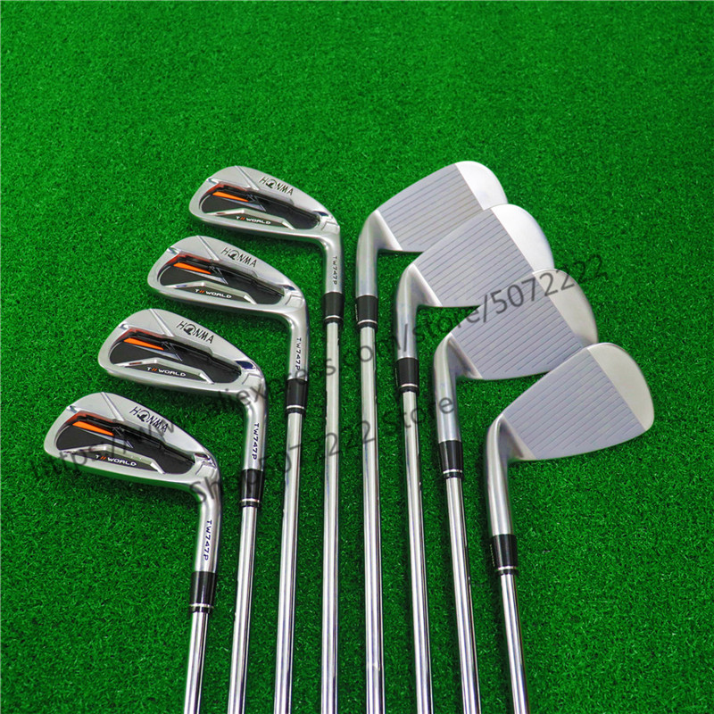 2020 New mens Golf clubs HONMA TW747P Golf irons 4-11 Irons clubs Graphite shaft R/S/ flex and Golf headcover Free shipping