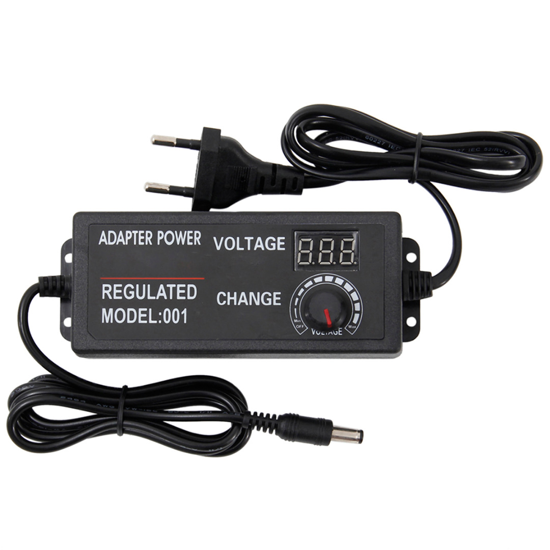 EU Plug 9-24V 3A 72W / 3-24V 2A 48W / 3-12V 5A 60W Universal Adjustable AC DC Power Adapter Voltage Regulated Adaptor